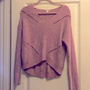 Pink sweater